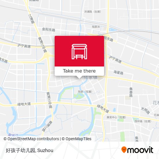 好孩子幼儿园 map