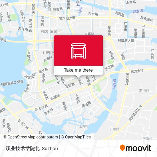 职业技术学院北 map