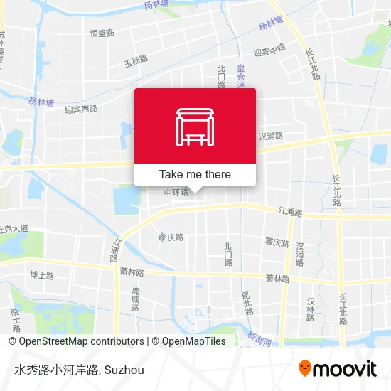 水秀路小河岸路 map