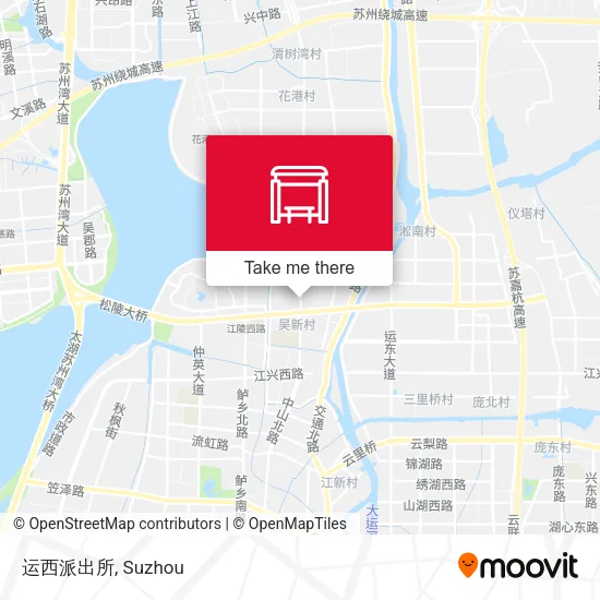运西派出所 map