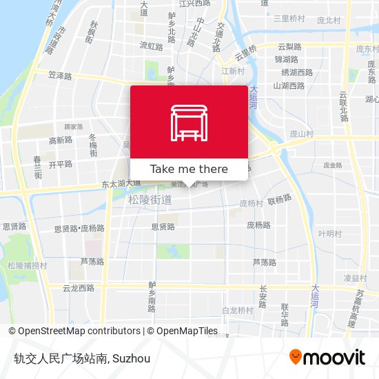 轨交人民广场站南 map