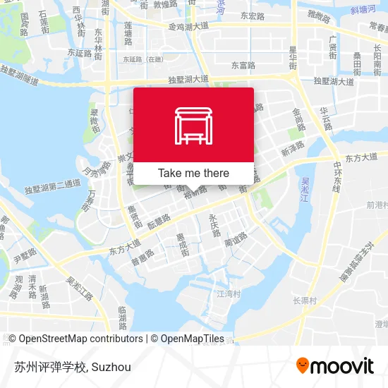 苏州评弹学校 map