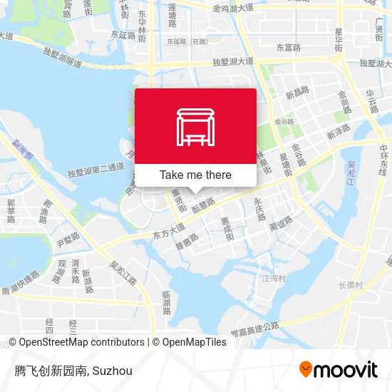 腾飞创新园南 map