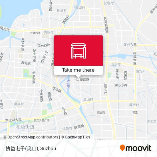 协益电子(庞山) map