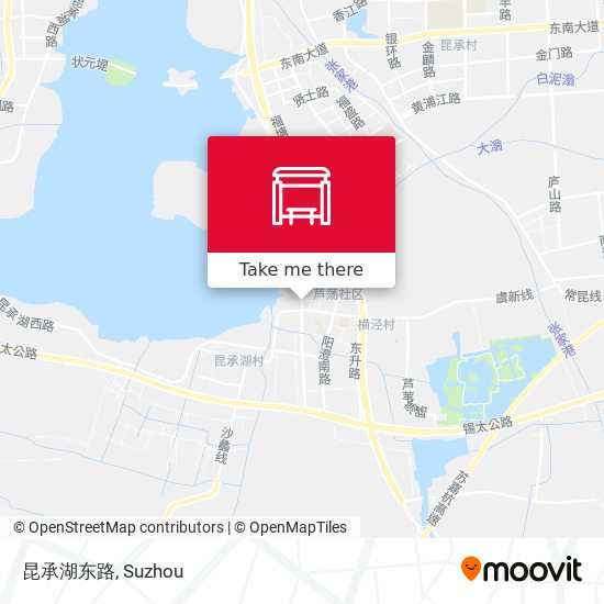 昆承湖东路 map