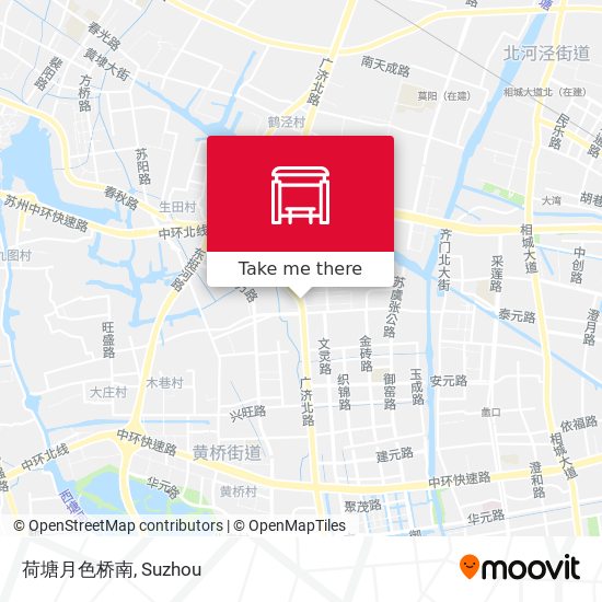 荷塘月色桥南 map