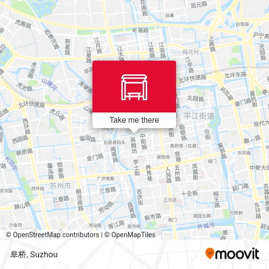 皋桥 map