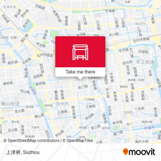 上津桥 map