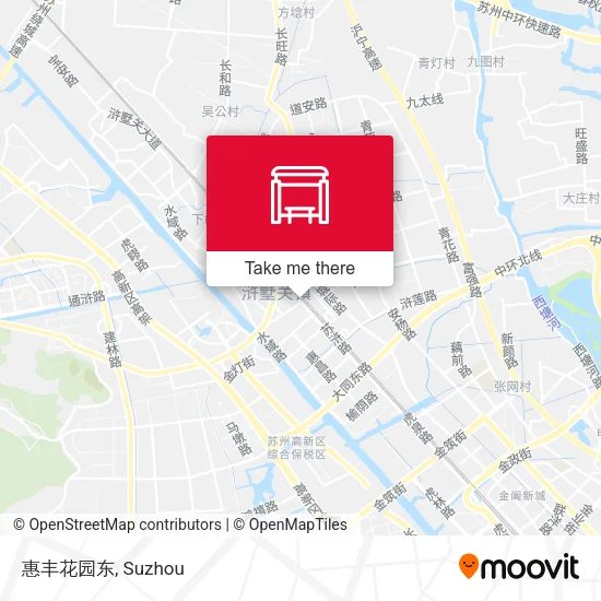 惠丰花园东 map