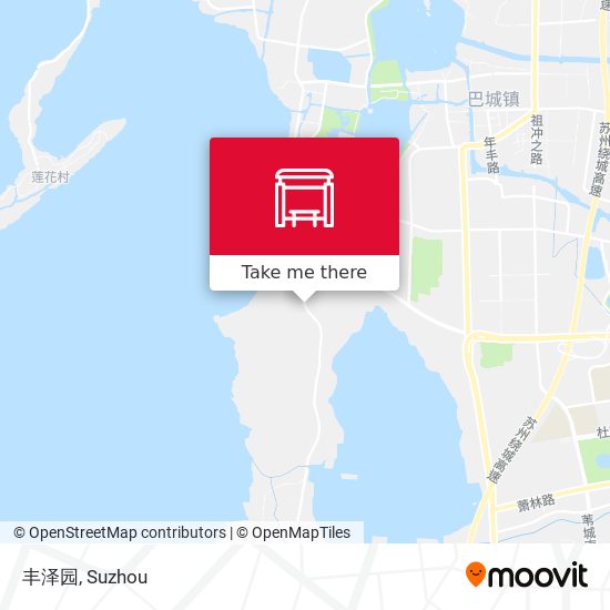 丰泽园 map