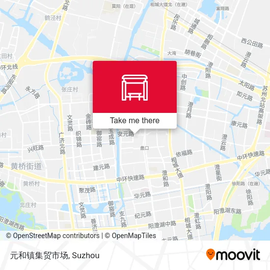 元和镇集贸市场 map