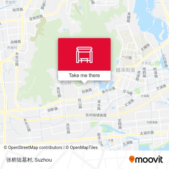 张桥陆墓村 map