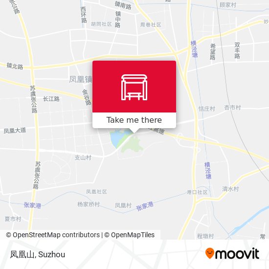 凤凰山 map