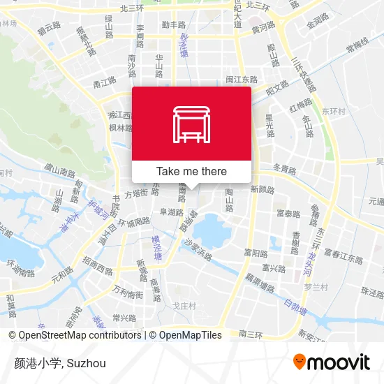 颜港小学 map