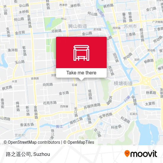 路之遥公司 map