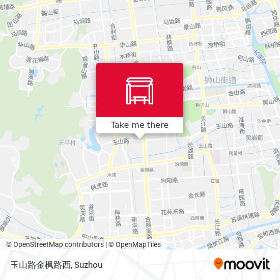 玉山路金枫路西 map
