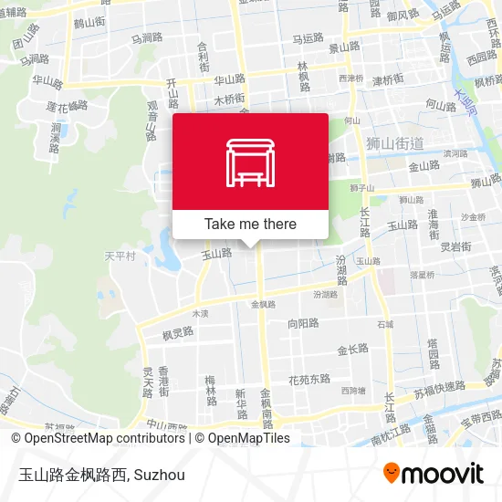 玉山路金枫路西 map