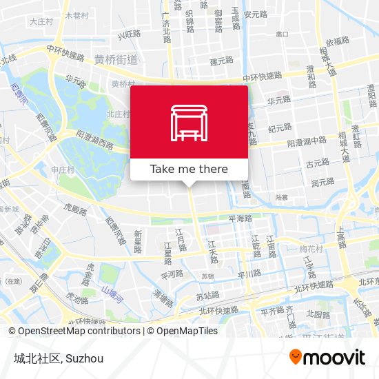 城北社区 map
