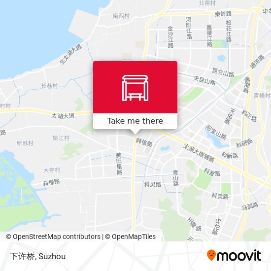 下许桥 map