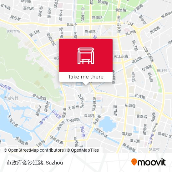 市政府金沙江路 map