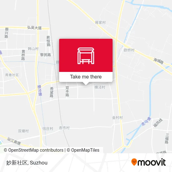 妙新社区 map