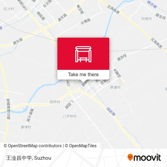 王淦昌中学 map