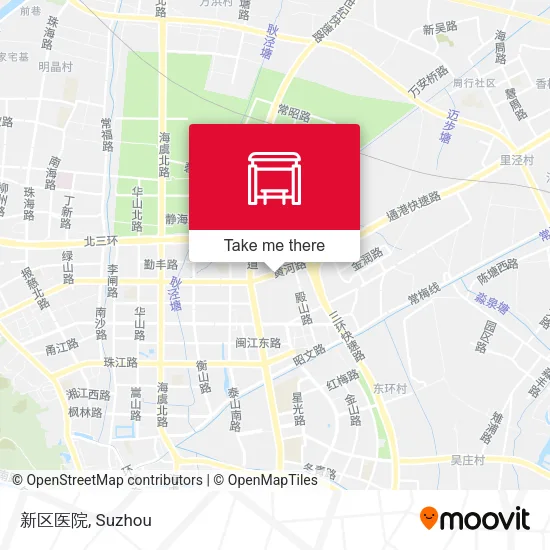 新区医院 map