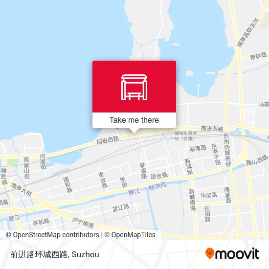 前进路环城西路 map