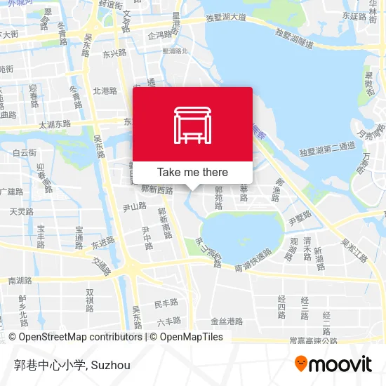郭巷中心小学 map