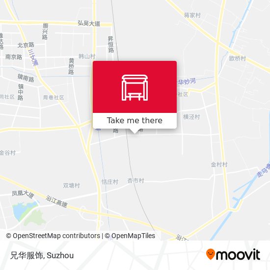 兄华服饰 map