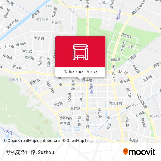 琴枫苑华山路 map