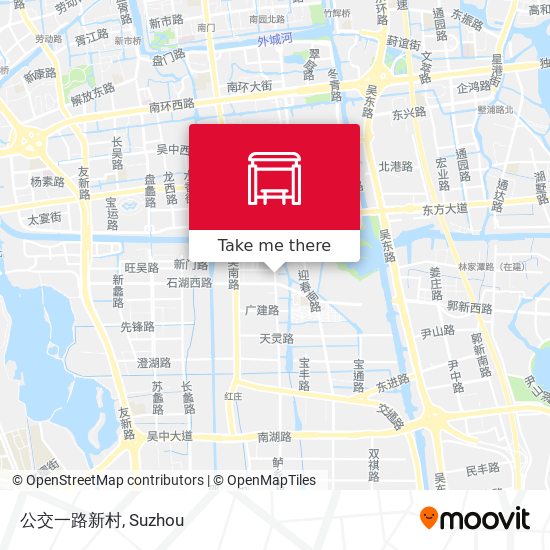 公交一路新村 map