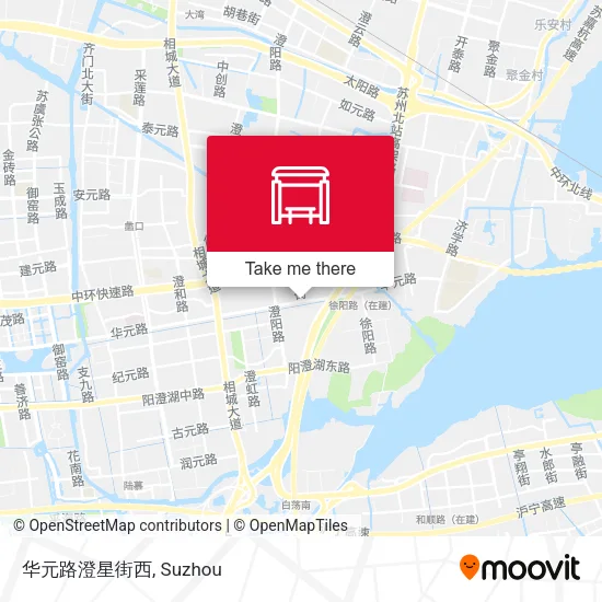 华元路澄星街西 map