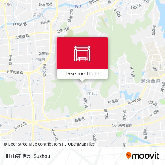 旺山茶博园 map