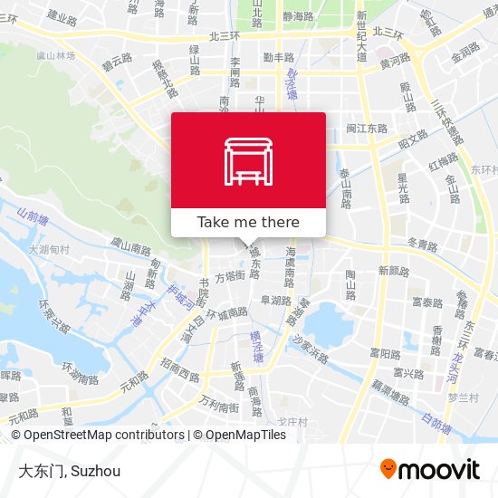 大东门 map