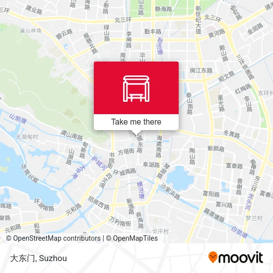 大东门 map