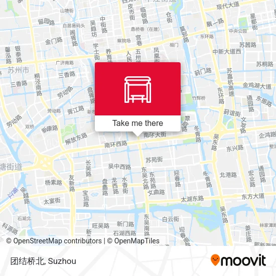 团结桥北 map