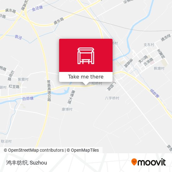 鸿丰纺织 map