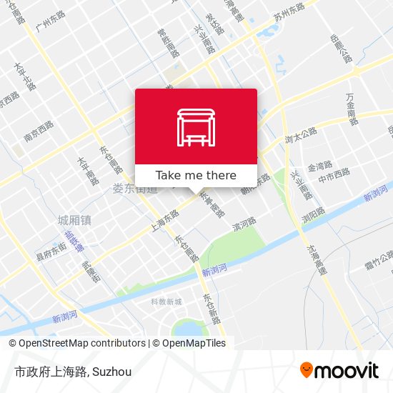 市政府上海路 map
