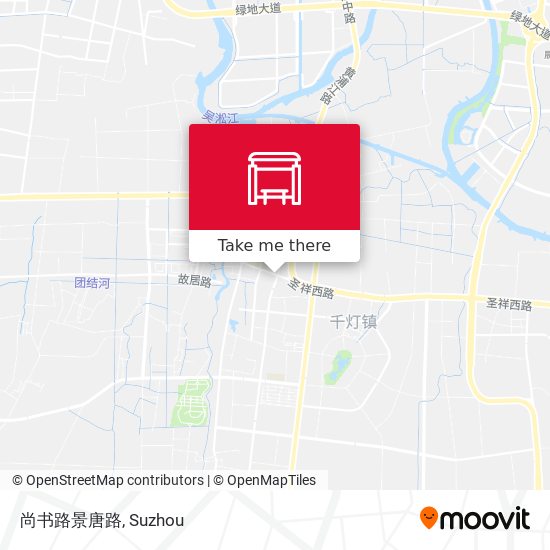 尚书路景唐路 map