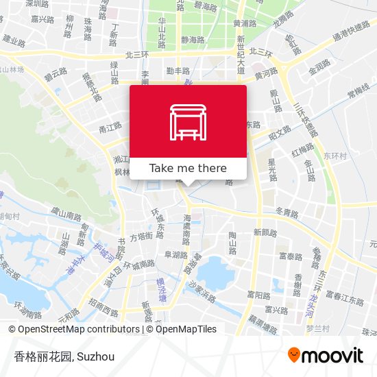 香格丽花园 map