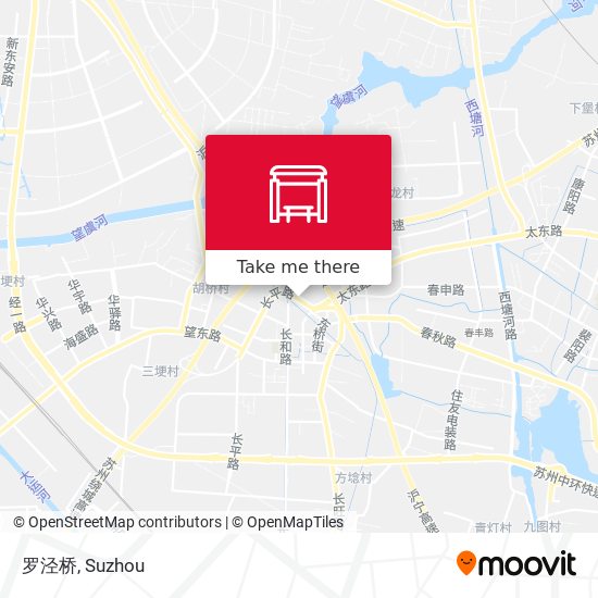 罗泾桥 map