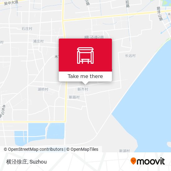 横泾徐庄 map