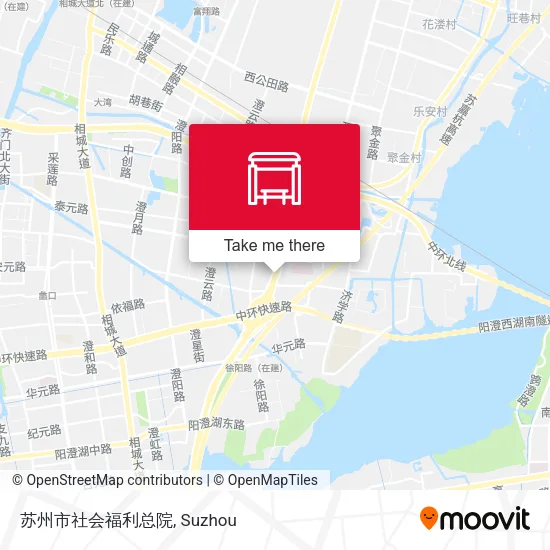 苏州市社会福利总院 map