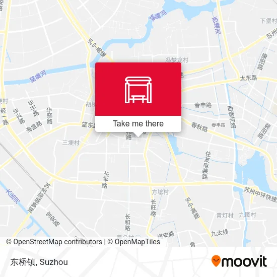 东桥镇 map