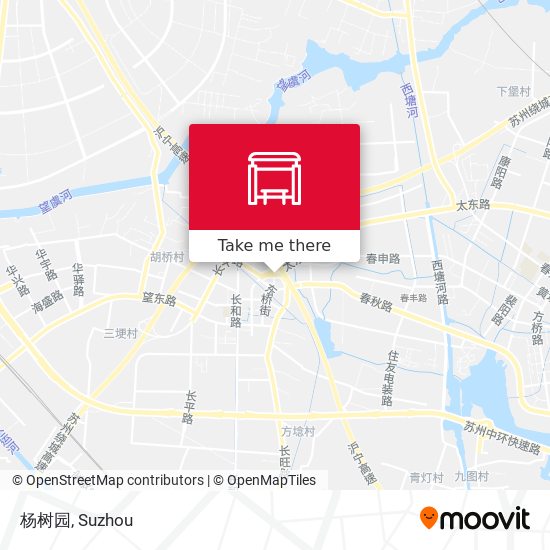 杨树园 map