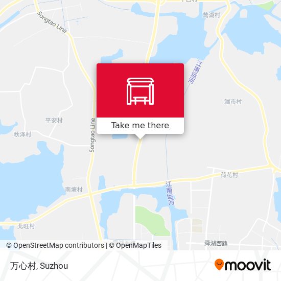 万心村 map