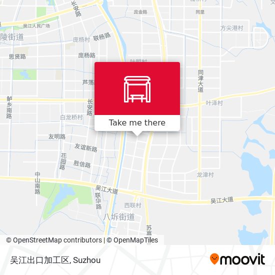 吴江出口加工区 map