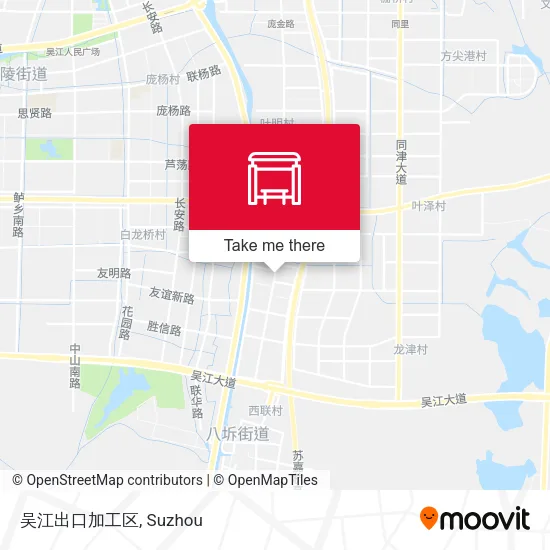 吴江出口加工区 map