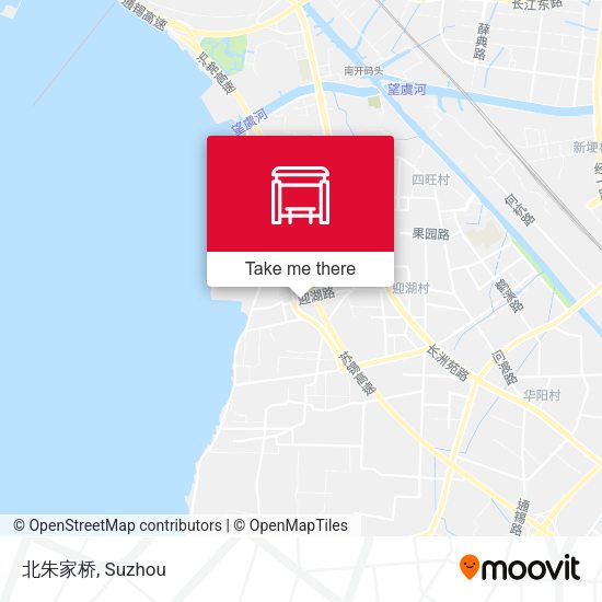 北朱家桥 map